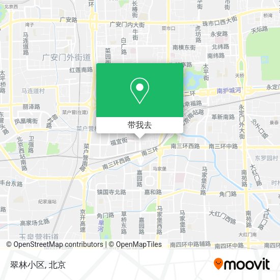 翠林小区地图