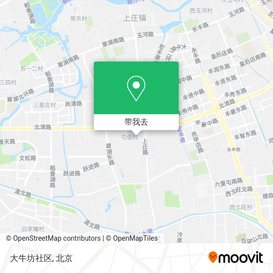 大牛坊社区地图