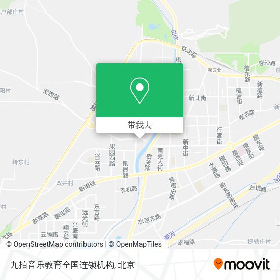 九拍音乐教育全国连锁机构地图