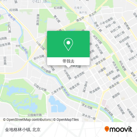 金地格林小镇地图