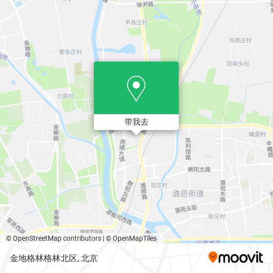 金地格林格林北区地图