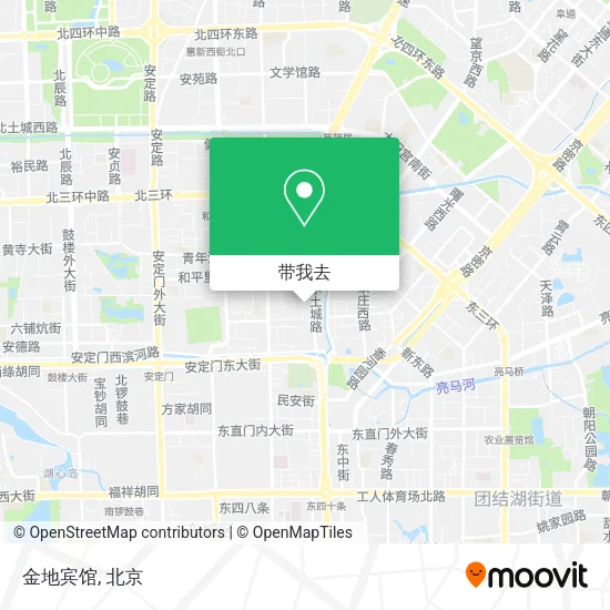 金地宾馆地图