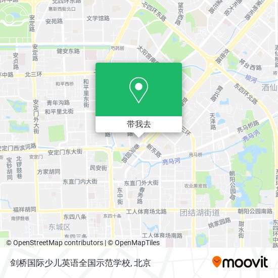 剑桥国际少儿英语全国示范学校地图