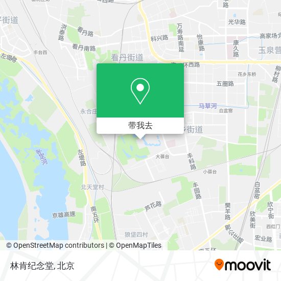 林肯纪念堂地图