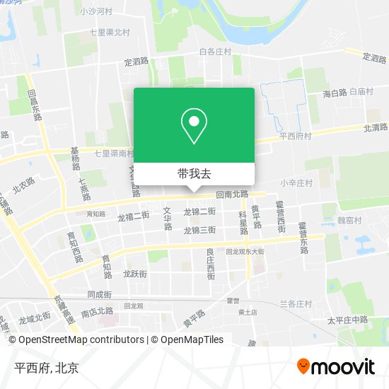 平西府地图