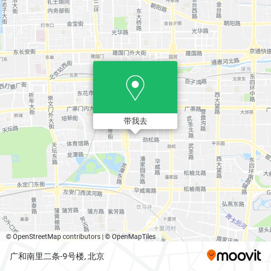 广和南里二条-9号楼地图