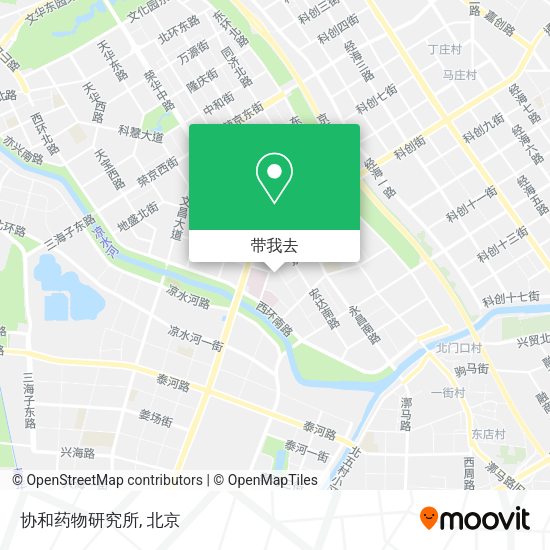 协和药物研究所地图