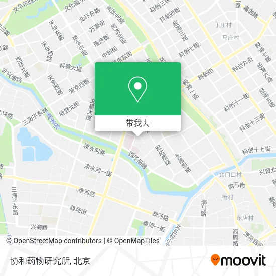 协和药物研究所地图
