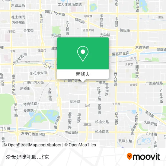 爱母妈咪礼服地图