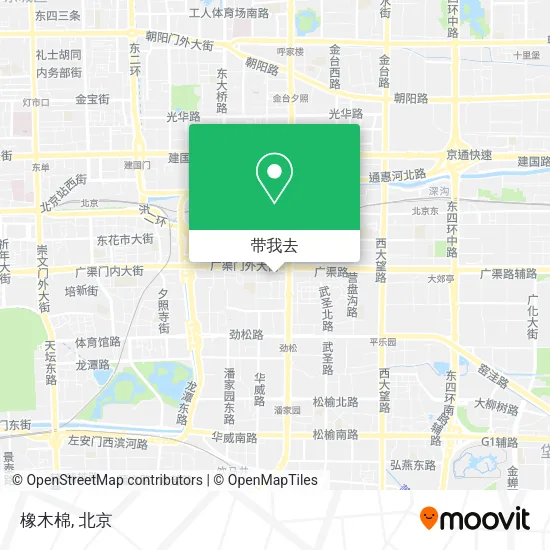橡木棉地图