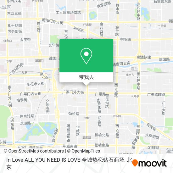 In Love ALL YOU NEED IS LOVE 全城热恋钻石商场地图