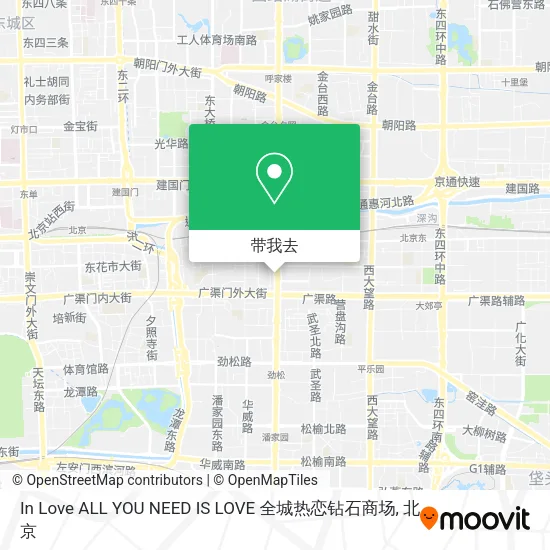 In Love ALL YOU NEED IS LOVE 全城热恋钻石商场地图