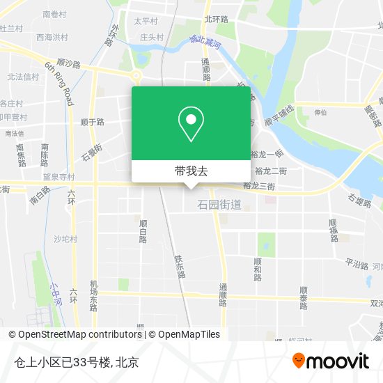 仓上小区已33号楼地图