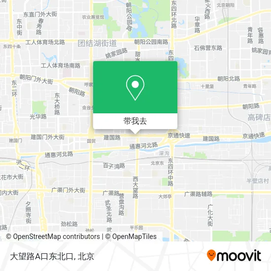 大望路A口东北口地图