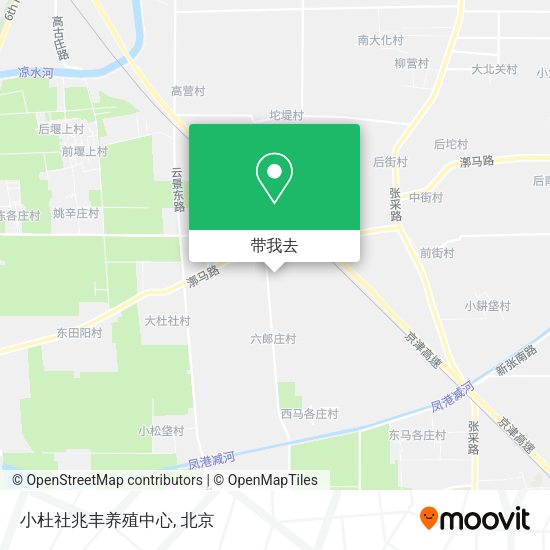 小杜社兆丰养殖中心地图