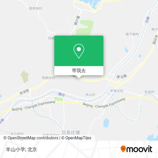 羊山小学地图