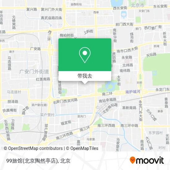 99旅馆(北京陶然亭店)地图