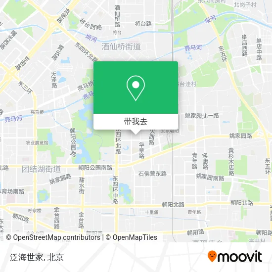 泛海世家地图