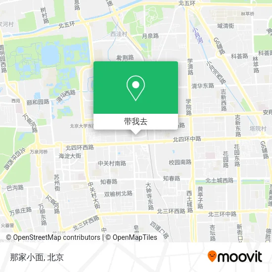 那家小面地图