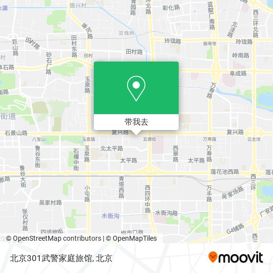 北京301武警家庭旅馆地图