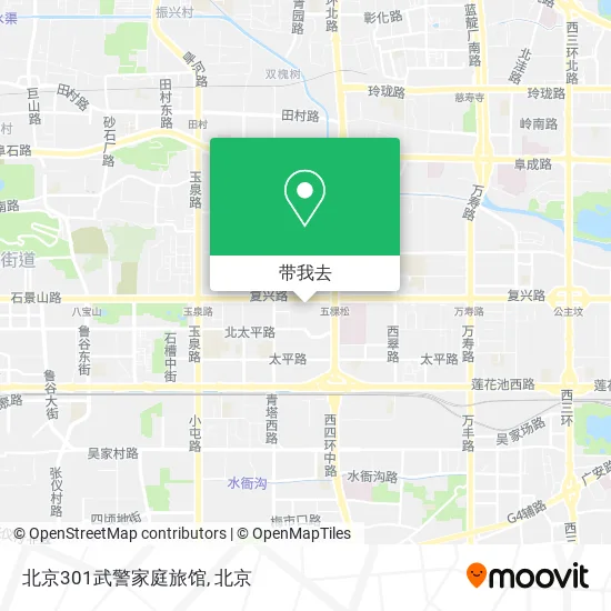 北京301武警家庭旅馆地图