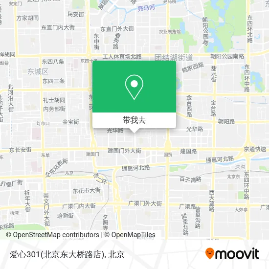 爱心301(北京东大桥路店)地图