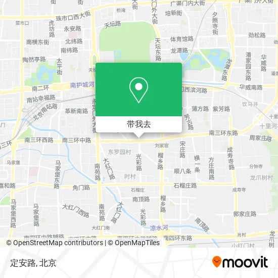定安路地图