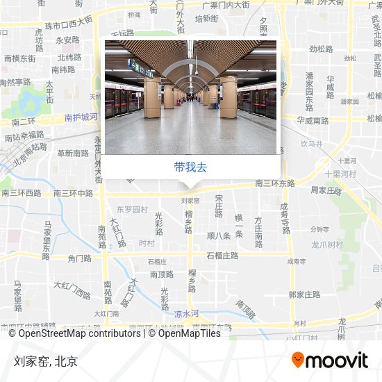 刘家窑地图
