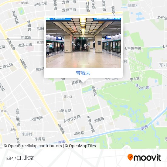 西小口地图