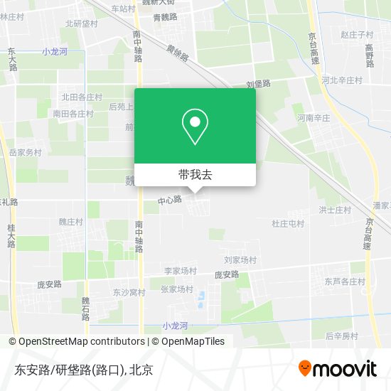 东安路/研垡路(路口)地图
