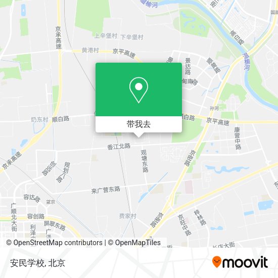 安民学校地图