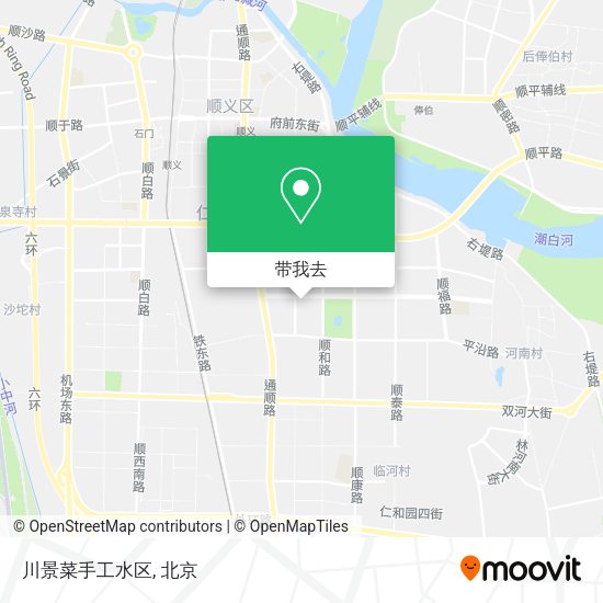 川景菜手工水区地图