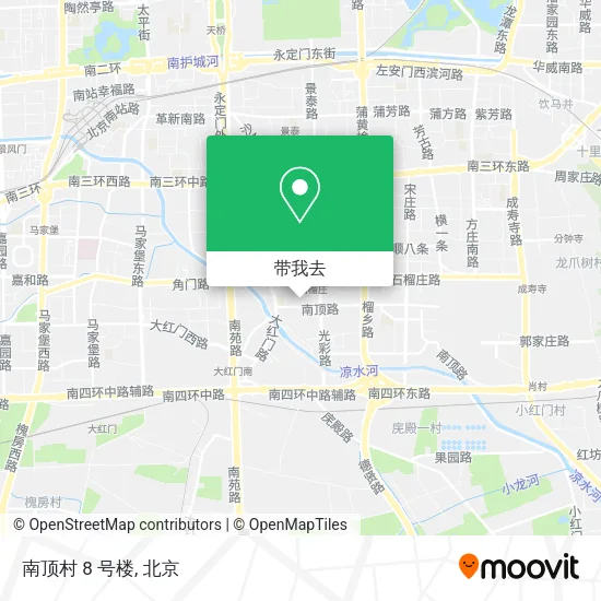 南顶村 8 号楼地图