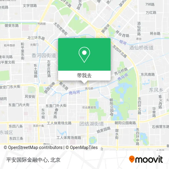 平安国际金融中心地图