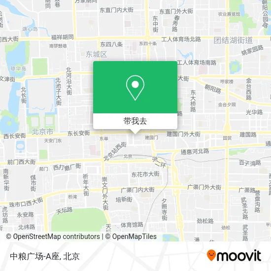 中粮广场-A座地图