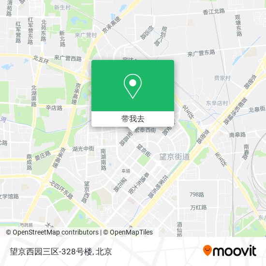 望京西园三区-328号楼地图