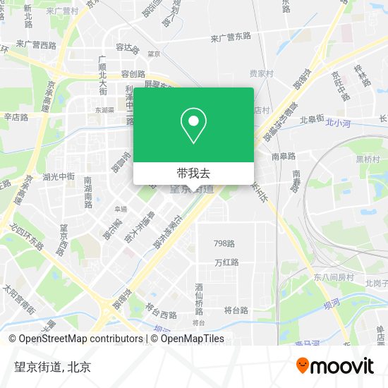 望京街道地图