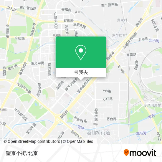 望京小街地图