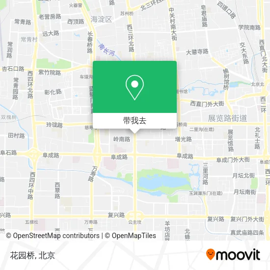 花园桥地图