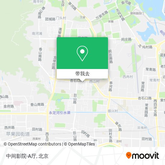 中间影院-A厅地图