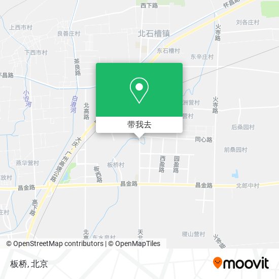 板桥地图