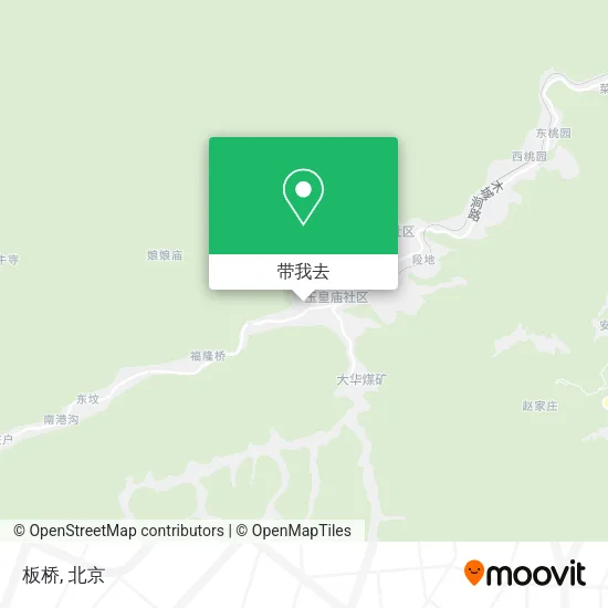 板桥地图