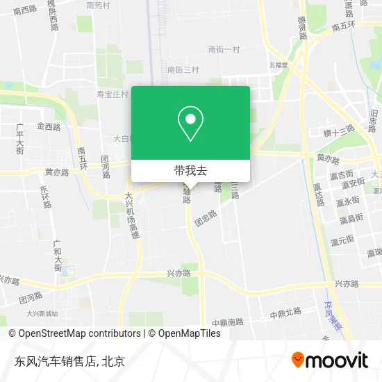 东风汽车销售店地图