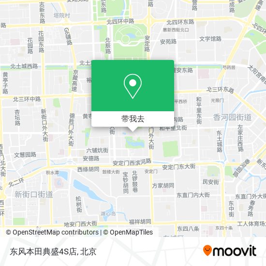 东风本田典盛4S店地图