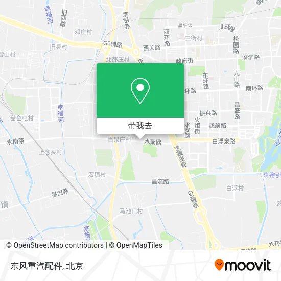 东风重汽配件地图