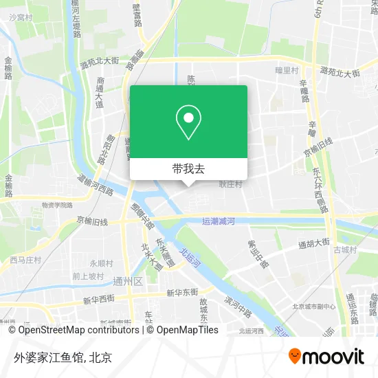 外婆家江鱼馆地图