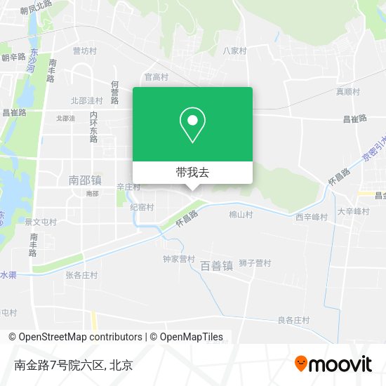 南金路7号院六区地图