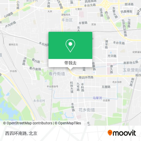 西四环南路地图