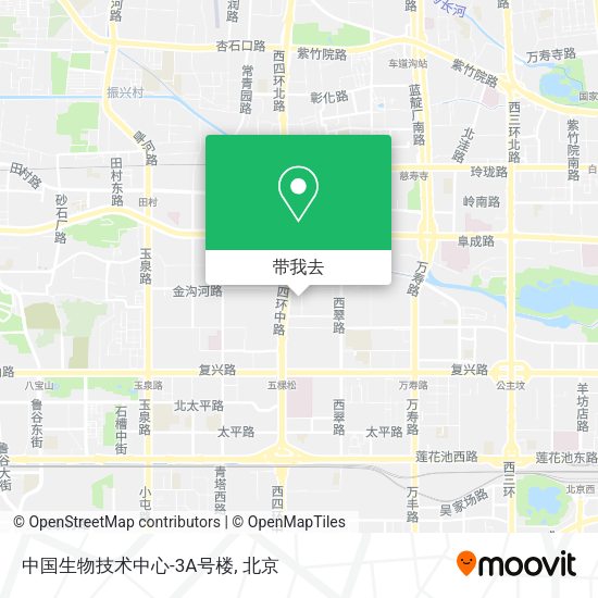 中国生物技术中心-3A号楼地图