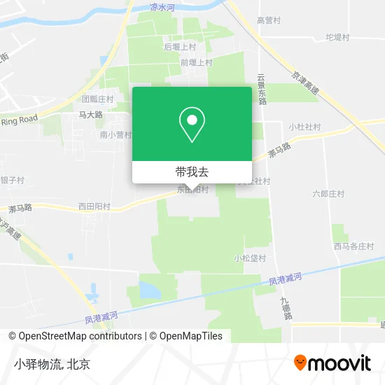 小驿物流地图